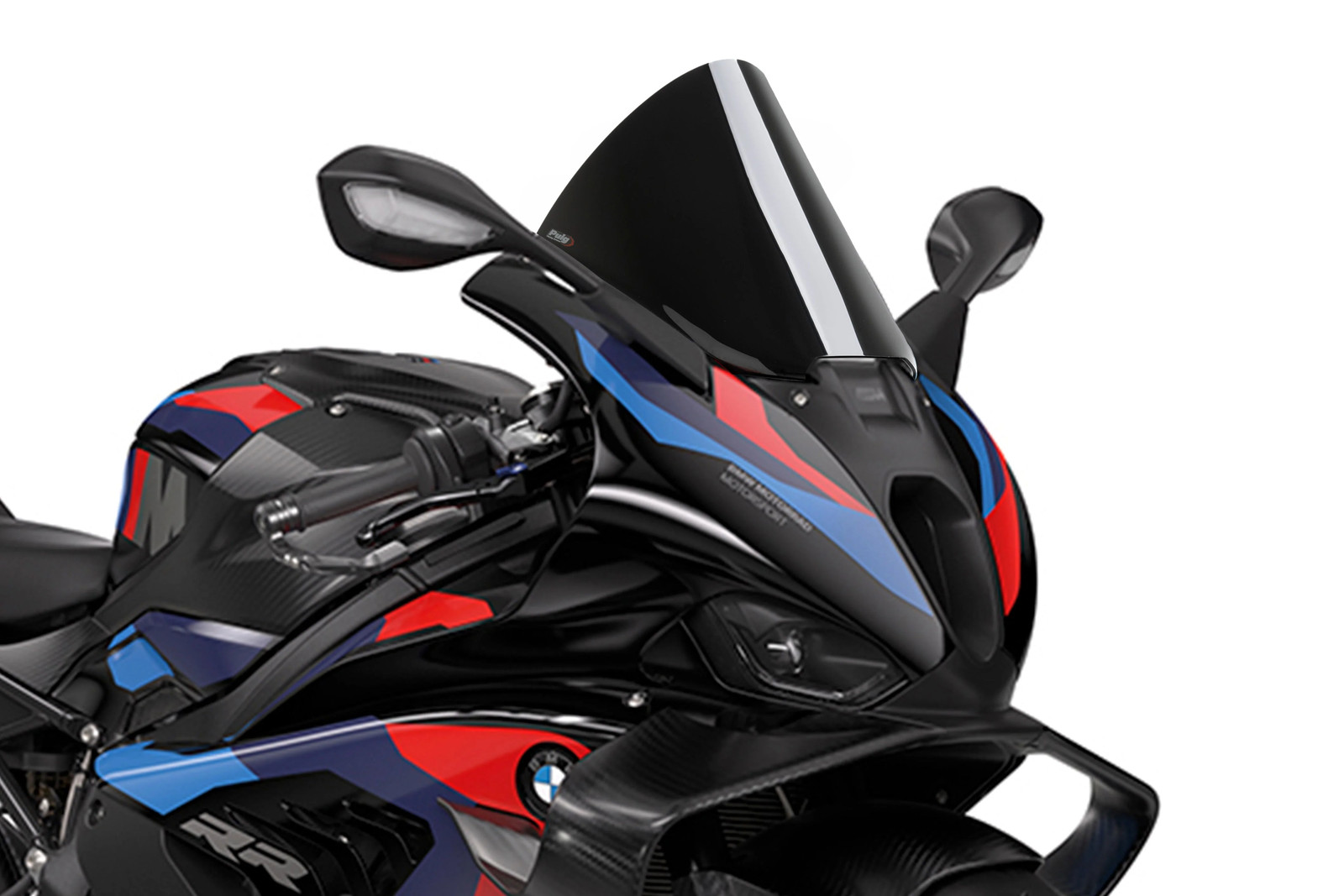 Puig R-Racer Screen | Black (Opaque) | BMW M 1000 RR 2025>Current