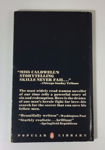 Vintage YOUR SINS AND MINE Taylor Caldwell 1959 Popular Library LN Paperback PB - Picture 8 of 9
