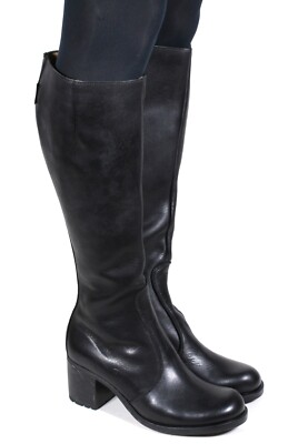 299 Damenstiefel Lederstiefel Stiefel Reißverschluss Leder Palladium 90er 39