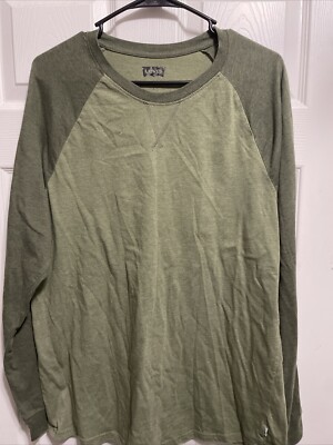 Levi s Long Sleeve Shirt For Men Size Large Dark Green