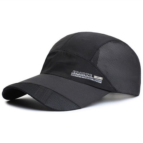 UK Baseball Mesh Cap Mens Womens Adjustable Plain Summer Classic Sports Sun Hat~ - Picture 12 of 15