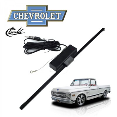 67-72 Chevy C/K Pickup FM Car Stereo Hidden Radio Antenna C10 Custom action-line