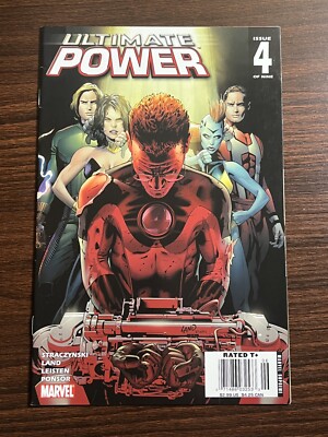 Ultimate Power #4 2007 Marvel Comics Superhero Comic Book Low Print NEWSSTAND