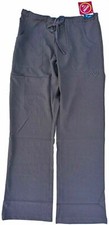 Divine Women's Stretch JDM Scrub Pants Nurse Medical 4-Pocket Elastic Pewter