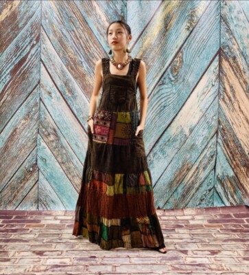 chinese dress ladies Robe Maxi Hippydress Viola Stone - Dress - Yvonne S - Vêtements femme main image 0