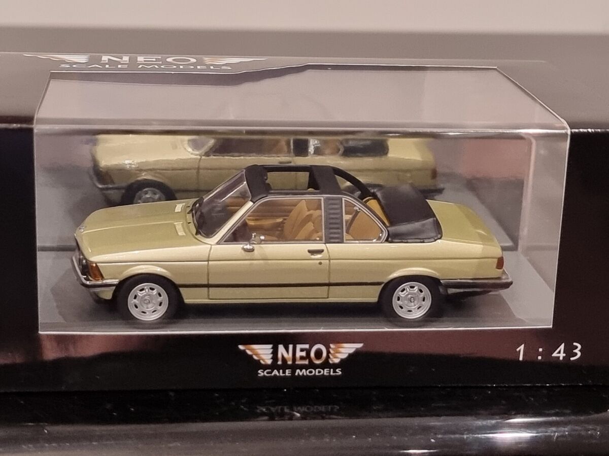 【ふるさと割】 Neo 1979 BMW 323i E21 Baur 3er Open Top 1/43 Very Rare 乗用車