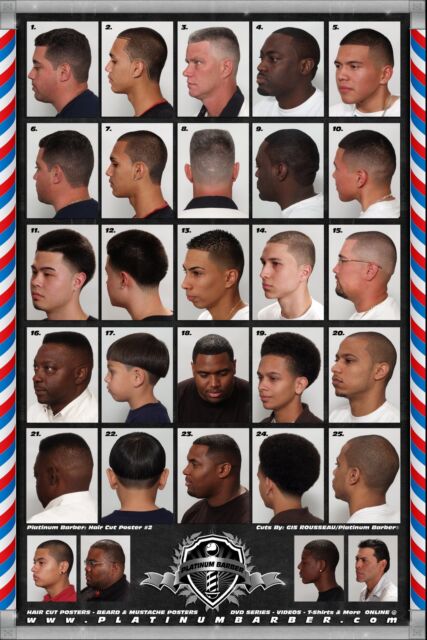 Barber Hairstyles Chart