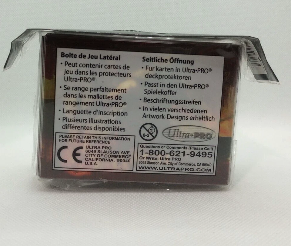 Magic, The Gathering Ultra PRO Deck Box/Sleeves-Gruul-Skarrg Guildmage - Image 4 of 4