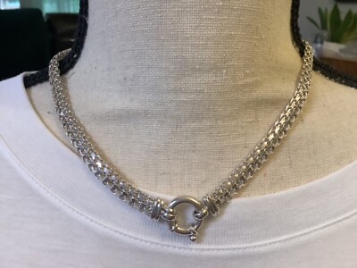 milorシルバー925ネックレス Milor 925 from Italy Polished Silver Necklace | eBay