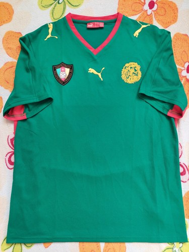 Kamerun 2008 2009 Home NEUWERTIG Fußball Shirt Trikot Trikot Maglia