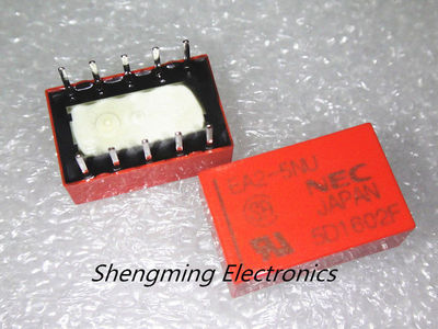 10PCS 5VDC EA2-5 EA2-5NU 1A 10pins NEC Relay