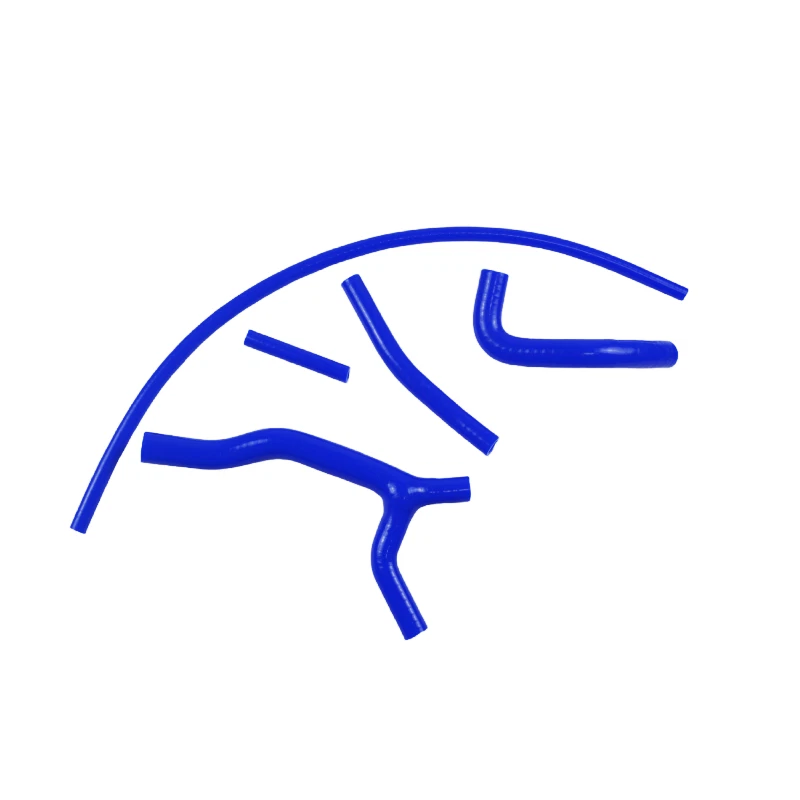 Blue Silicone Radiator Hose For 1992-1995 1993 1994 Suzuki RM125 RM 125 - Image 4 of 4