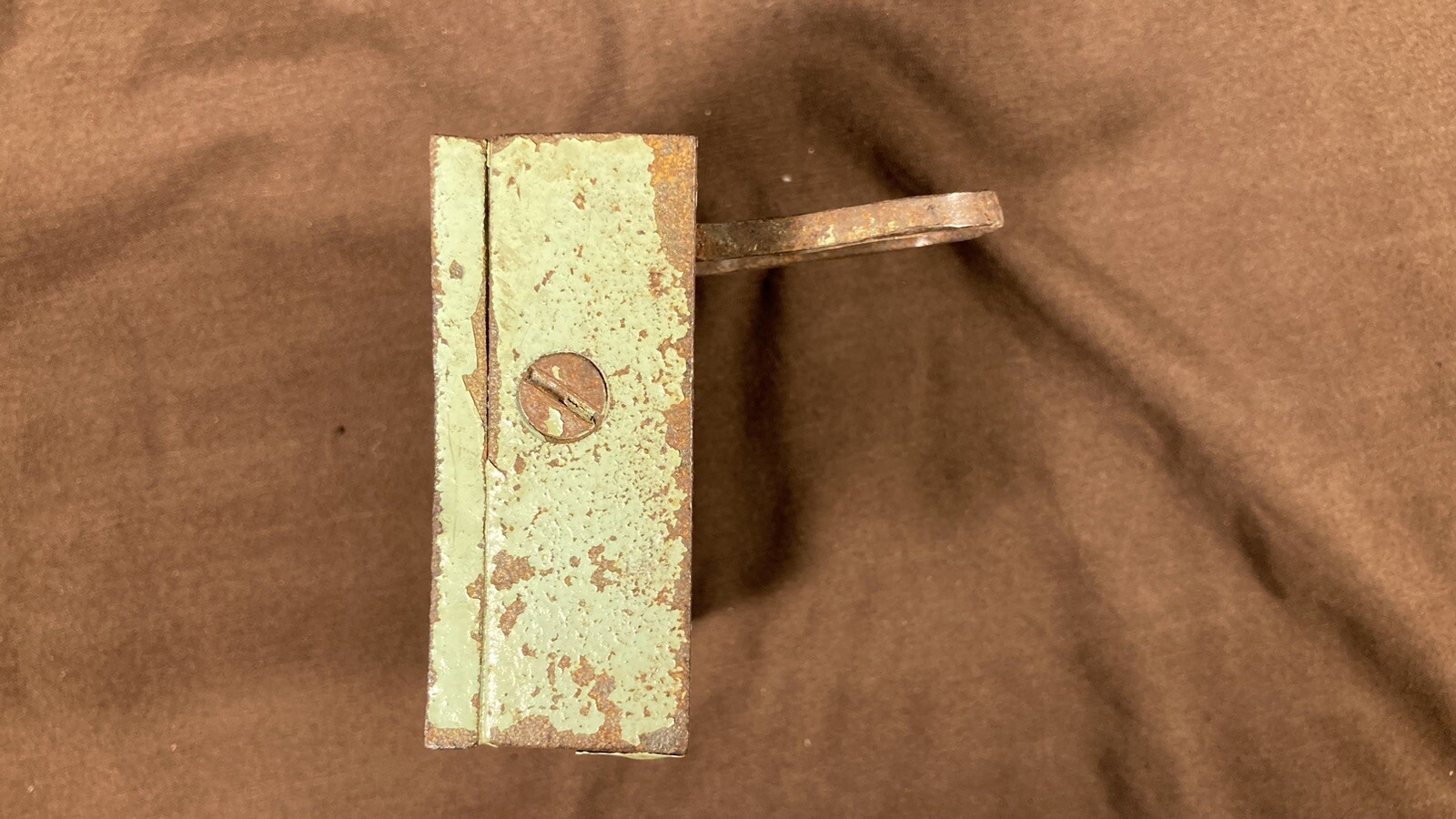 Rare Vintage / Antique Fox Police Lock N.Y. Cast Iron Lock eBay