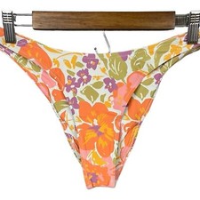 Stone Fox Swim Luka Bikini Bottom in Bloom Print Size XL NWT