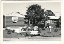 Vintage Old Photo Of A 1960 Rambler Rebel Car Automobile In Home Driveway 5x7 In Vintage Old Photo Of A 1960 Rambler Rebel Car Automobile In Home Driveway 5x7 In
