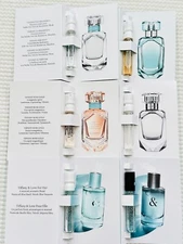 Tiffany & Co Women Perfume Collection 6pcs Sample Size (Tiffany Intense, Sheer..
