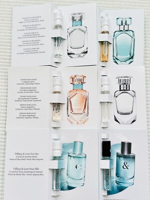Tiffany & Co Women Perfume Collection 6pcs Sample Size (Tiffany