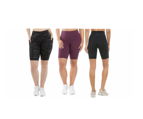 danskin biker shorts