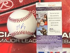 JSA Maikel Franco Signed Official Baseball COA Philadelphia Phillies ROMLB