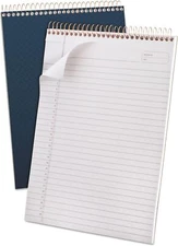 Gold Fibre Project Planner, Top-Wire Bound, 8-1/2" X 11-3/4", Project Rule, Navy