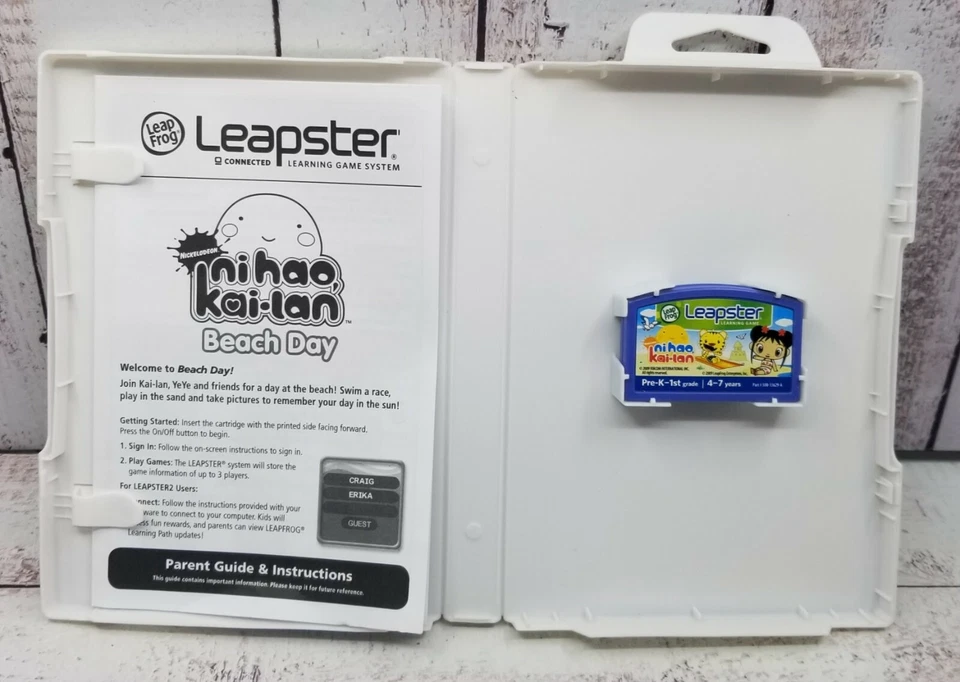 8X LeapFrog Leapster Learning Game Cartridges Scooby Thomas Spiderman Dinosaur  - Image 3 of 3
