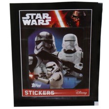 Topps Collectible Stickers - Star Wars The Force Awakens - PACK 5 Stickers New