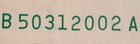 2017A $1 Birthday Note. True Birthday Note! 5-31-2002. Actual- B50312002A Rough — photo 1