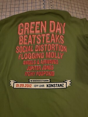 2012 Konstanz DE Rock Am See Festival Social Distortion Green Day Flogging Molly