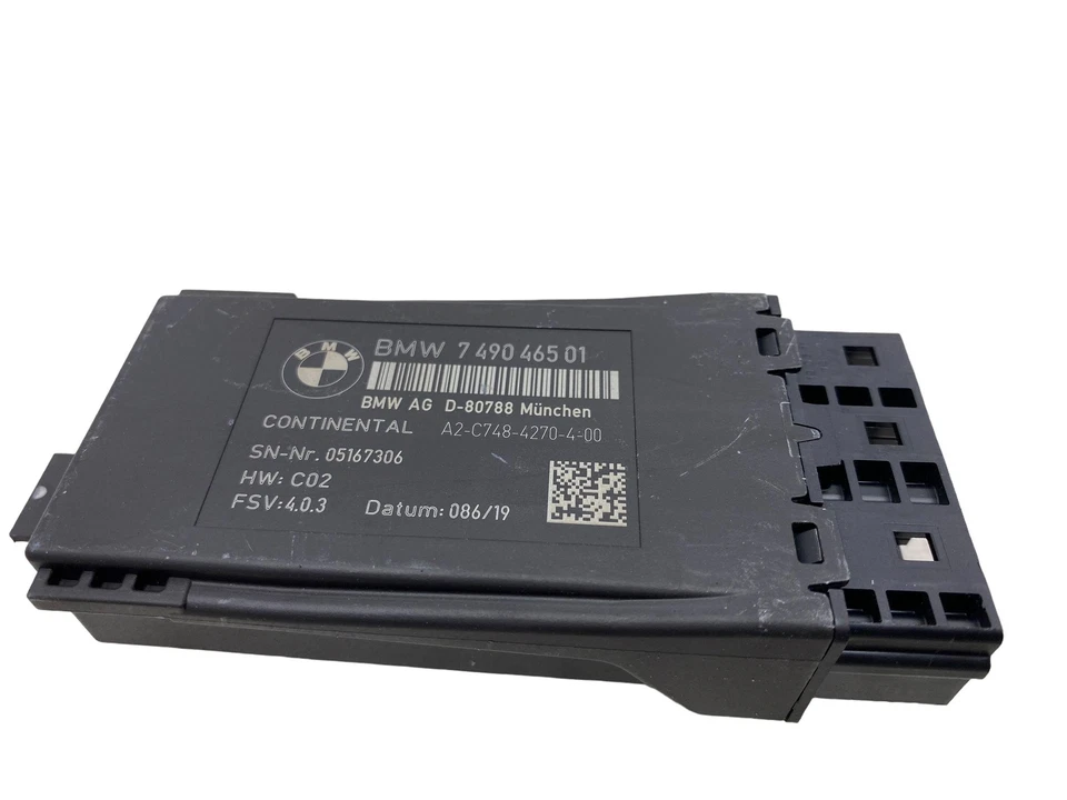 2020-2021 BMW 740i G12 OEM FRONT RIGHT OR LEFT HEATED/COOLED SEAT CONTROL MODULE Foto 2 de 4