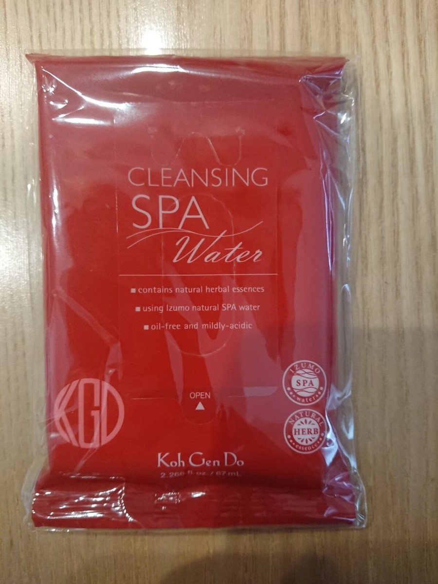 Koh Gen Do CLEANSING SPA Water ＆コットンセット。 Koh Gen Do | Cleansing Spa Water