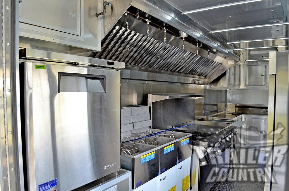 NEW 8.5X30 8.5 x 30 VNOSE ENCLOSED MOBILE KITCHEN FOOD TRUCK VENDING