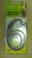 HyKo 4" Satin Nickel House Number "6" BR-43SN