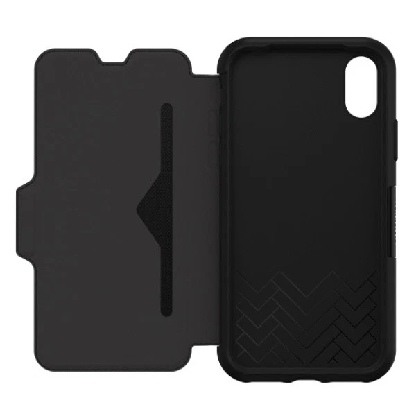 OtterBox Strada Leather Folio Wallet Case for iPhone X - Shadow - Image 2 of 3