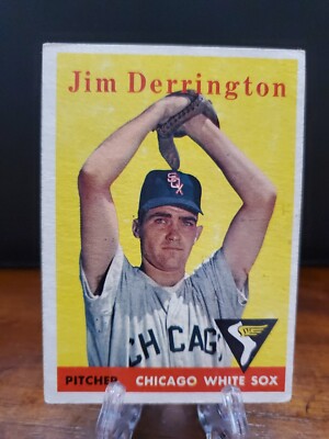 1958 Topps Jim Derrington Chicago White Sox