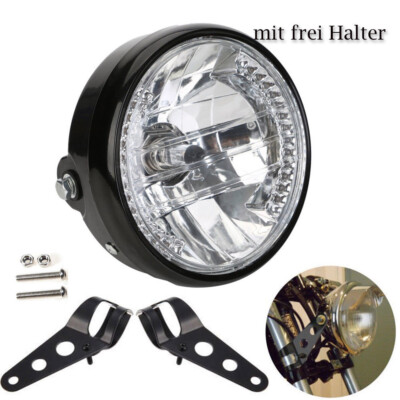 SJSJJAH 2er Set 12V LED Scheinwerfer Weiß - Motorrad Beleuchtung 120LM - Für Motorräder, E-Bikes & Autos