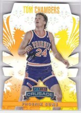 2013-14 Panini Crusade Gold #/99 Tom Chambers Phoenix Suns Basketball Card 
