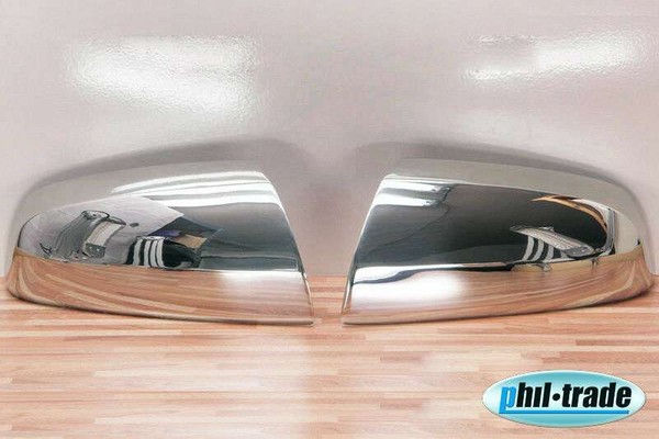 Edelstahl Spiegel Kappen Chrom Passend FüR Opel Zafira B | BJ 2005-2008-image