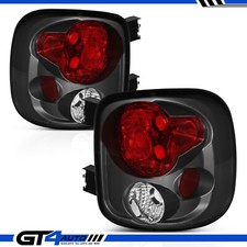 For 1999-2004 Chevy Silverado Gmc Sierra 1500 2500 3500 Dark Stepside Tail Light