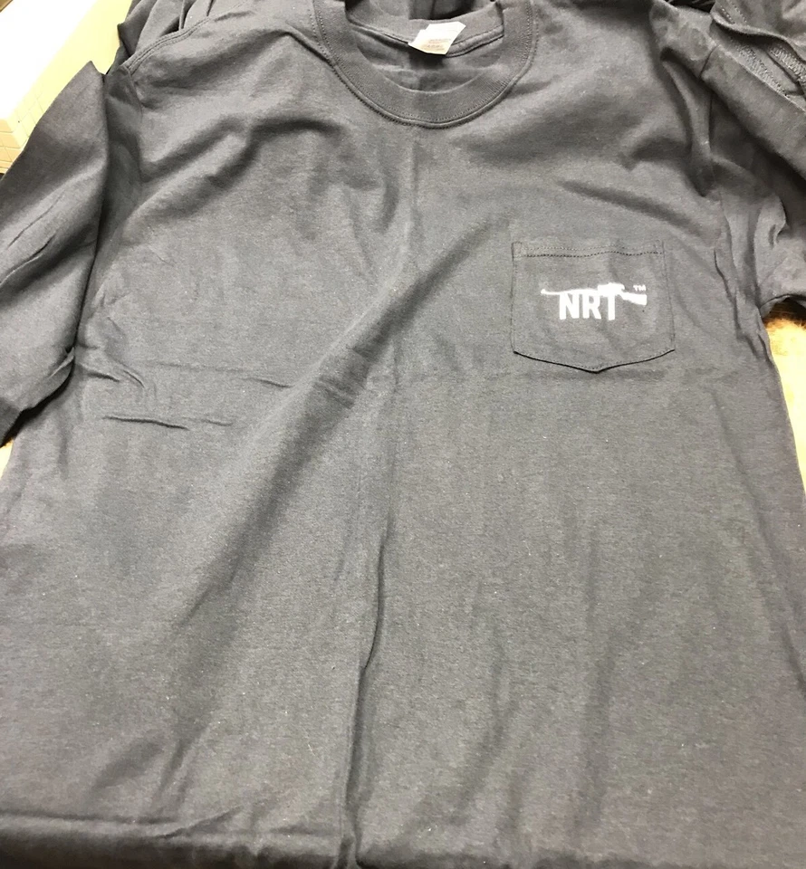 Camiseta de tiro manga larga para hombre azul marino talla XL Foto 3 de 4