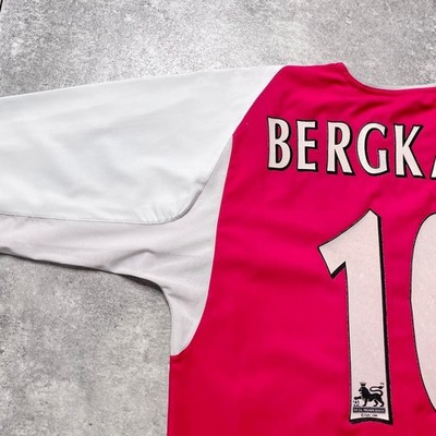 Official Player Issue Arsenal Home Long Sleeve Jersey 2002 2004