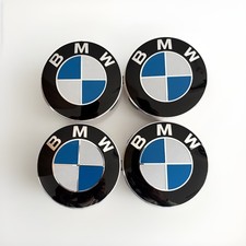 4x BMW Embleme Nabenkappen Nabendeckel Felgendeckel Nabenabdeckung 68mm