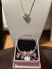 Hello KiBracelet, Little Girl's Gifts, Children's Jewelry Plus necklace