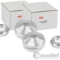 2X NTY RADLAGER-SATZ Hinten Beidseitig Passend FÜR Fiat Stilo Links+Rechts