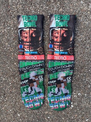 TECMO BOWL SOCKS