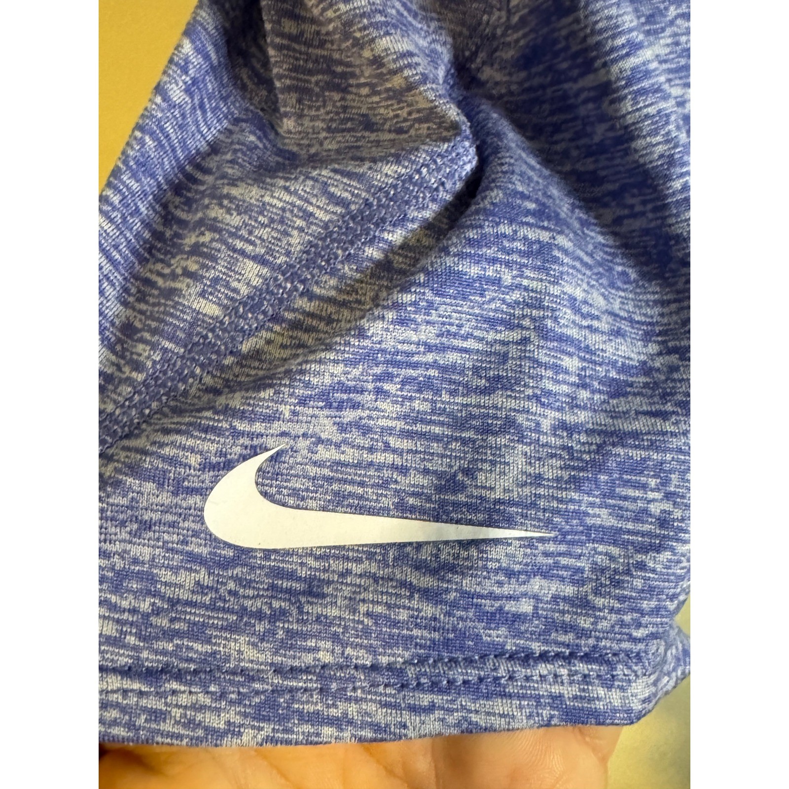Nike Dri-FIT Purple Space Dye Just Do It Strap Training Tank Top Womens Medium image 3