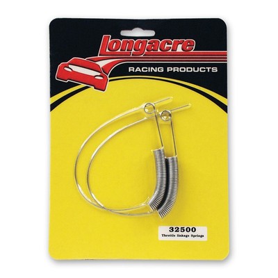 Longacre 32500 Replacement Throttle Return Springs (pack of 2)