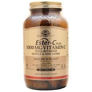 Solgar Ester-C Plus 1000mg Vitamin C  180 tabs