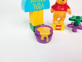 Lego Duplo Disney Winnie the Pooh's House #2981 Honeypot 8pc Set 1999 COMPLETE!