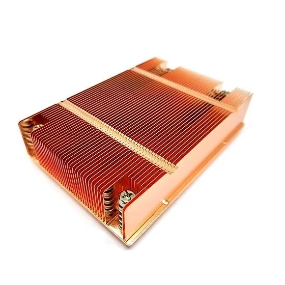Dynatron AMD SP3 TR4 1U Pure Copper Uniformity Plate VC Passive Server Heat Sink - Image 2 of 4