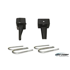 Pro Comp Suspension 57589 3.5 Inch Rear Lift Block With U-bolt Kit